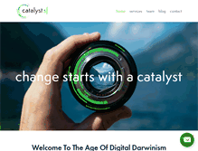 Tablet Screenshot of catalystsf.com
